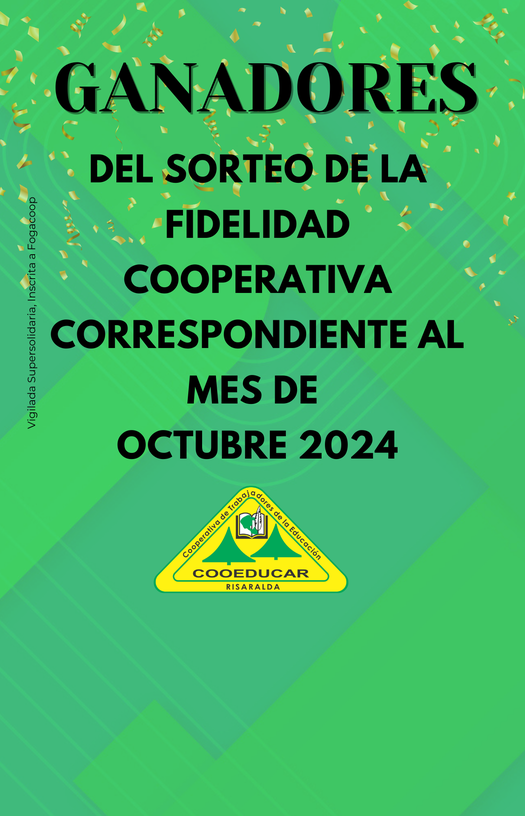 Sorteo a la Fidelidad Cooperativa