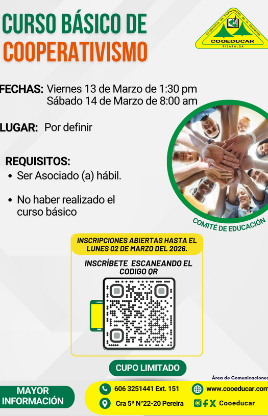CURSO BÁSICO DE COOPERATIVISMO