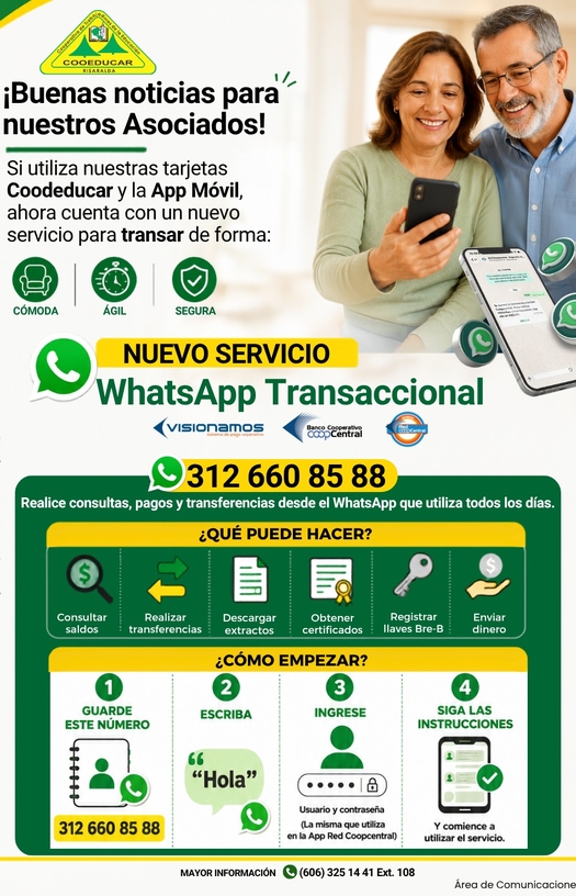 NUEVO WHATSAPP TRANSACIONAL