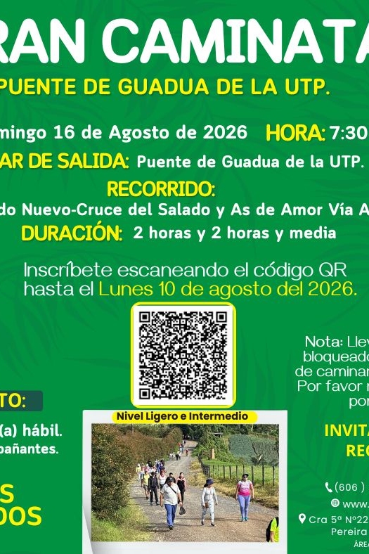GRAN CAMINATA 16 DE AGOSTO DE 2026