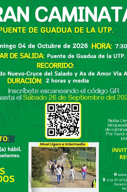 GRAN CAMINATA 4 DE OCTUBRE  DE 2026